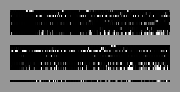 time series data with graphical representation of cross-correlation